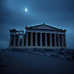 Parthenon dream symbolism visualization