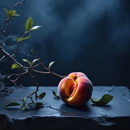 Peach dream symbolism visualization