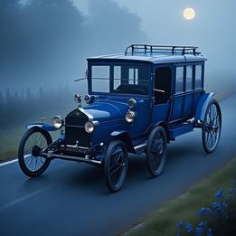 Pedal-powered Vehicle dream symbolism visualization