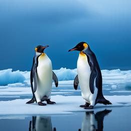 Penguin Ice dream symbolism visualization