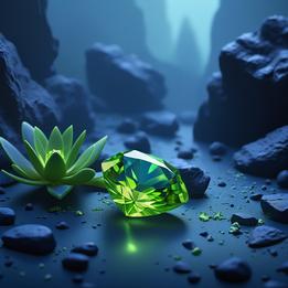 Peridot Gem dream symbolism visualization