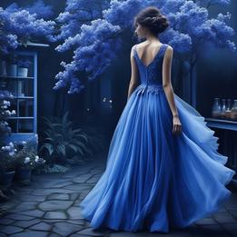 Periwinkle Dress dream symbolism visualization