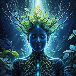 Photosynthesis dream symbolism visualization