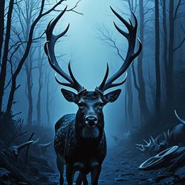 Pierced Deer Horns dream symbolism visualization