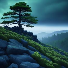 Pine Green Hill dream symbolism visualization
