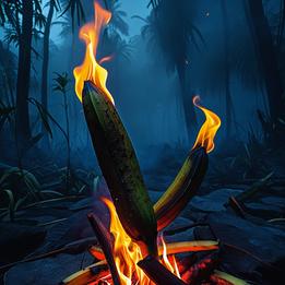 Plantains on Fire