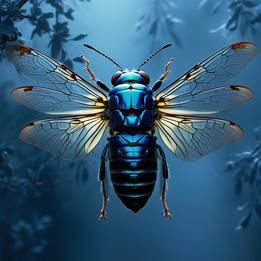 Platinum Cicada dream symbolism visualization