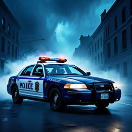 Police Cruiser dream symbolism visualization