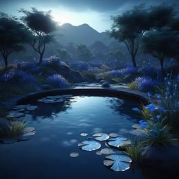 Pond dream symbolism visualization