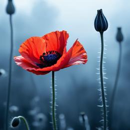 Poppy Red dream symbolism visualization