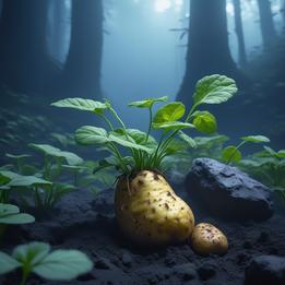 Potato Plant dream symbolism visualization