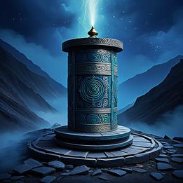 Prayer Wheel dream symbolism visualization