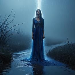 Precipitation dream symbolism visualization