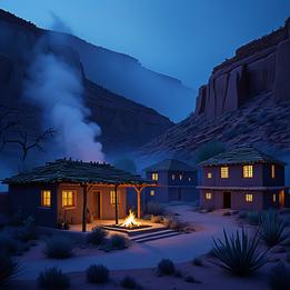 Pueblo Home dream symbolism visualization