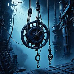 Pulley dream symbolism visualization