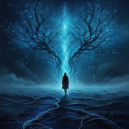 Quantum Entanglement dream symbolism visualization