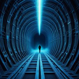 Quantum Tunneling dream symbolism visualization