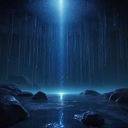 Rain dream symbolism visualization