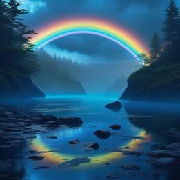 Rainbow After Rain dream symbolism visualization