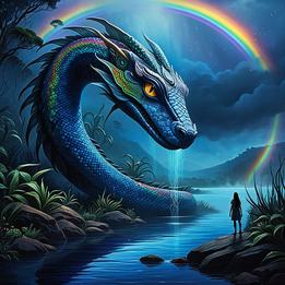 Rainbow Serpent dream symbolism visualization
