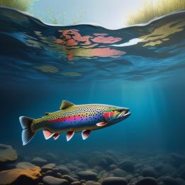 Rainbow Trout dream symbolism visualization