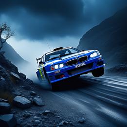 Rally Car dream symbolism visualization