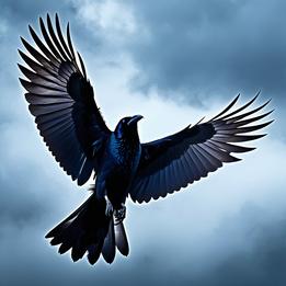 Raven Black dream symbolism visualization