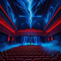 Red dream symbolism visualization