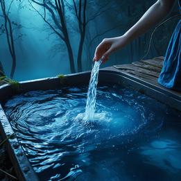 Refreshing Spring Water dream symbolism visualization