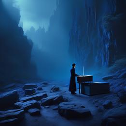 Reverberating Theremin dream symbolism visualization