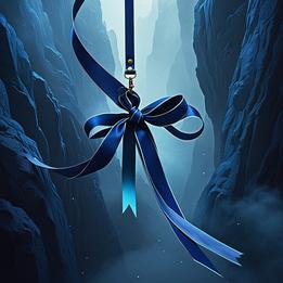 Ribbon dream symbolism visualization