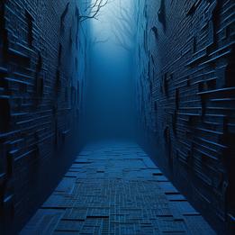 Riddled Text dream symbolism visualization