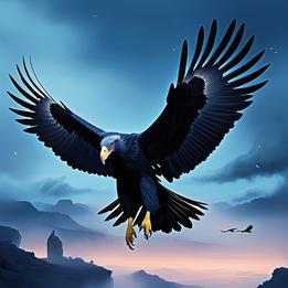 Rising Condor dream symbolism visualization