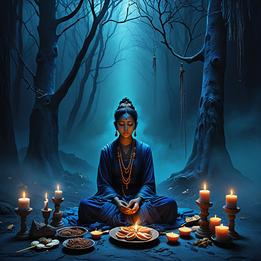 Ritualistic Offerings dream symbolism visualization