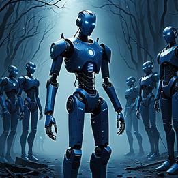 Robot Uprising dream symbolism visualization