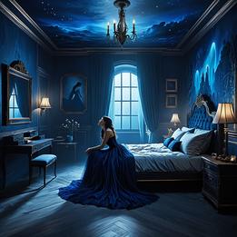 Romantic Boudoir dream symbolism visualization