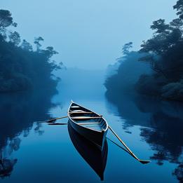 Rowing Boat dream symbolism visualization