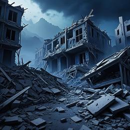 Rubble dream symbolism visualization