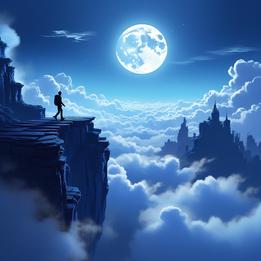 Running on Clouds dream symbolism visualization