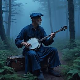 Rustic Banjo dream symbolism visualization