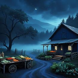 Rustic Farmstead dream symbolism visualization