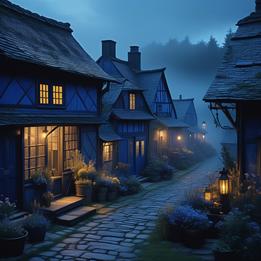 Rustic Village dream symbolism visualization