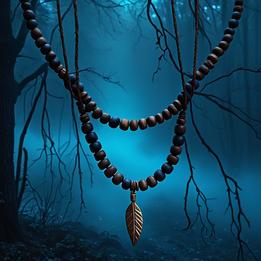 Rustic Wooden Necklace dream symbolism visualization