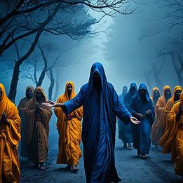 Saffron Robes dream symbolism visualization