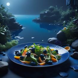 Salad dream symbolism visualization
