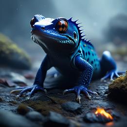 Salamander dream symbolism visualization