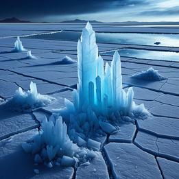 Salt Flat Crystals dream symbolism visualization
