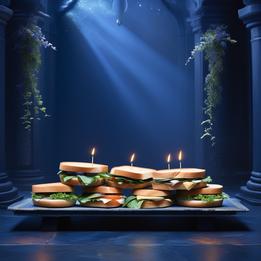 Sandwich dream symbolism visualization