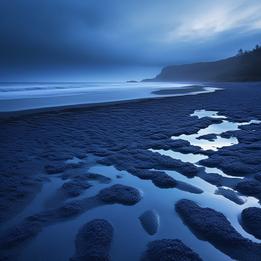 Sandy Beach dream symbolism visualization