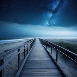 Sandy Boardwalk dream symbolism visualization